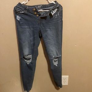High rise jeans